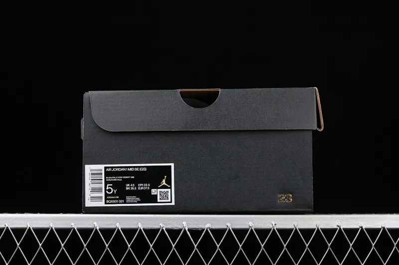 All categories Air Jordan Jordan series basketball shoes Air Jordan 1 Mid G version pure original Air Jordan 1 Mid GS AJ1 Joe 1 leopard print Chinese basketball shoes BQ6931-021